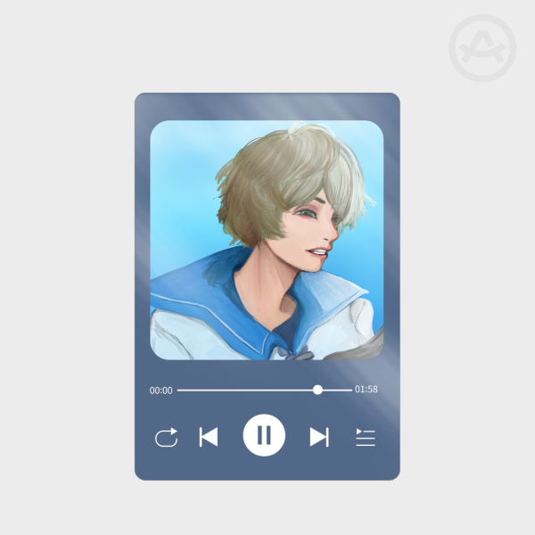 Marugurit CleeNoah Plastic Transparent Photocards