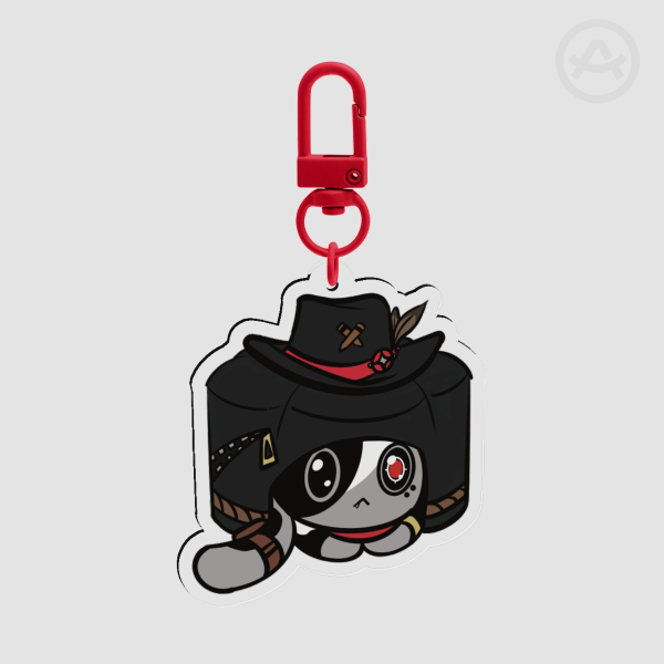 Boothill cat keichain