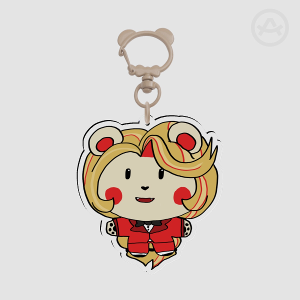 Hazbin Hotel Bear Charms - Charlie Morningstar