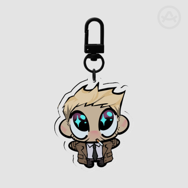 John Costantine Clear Acrylic Keychains