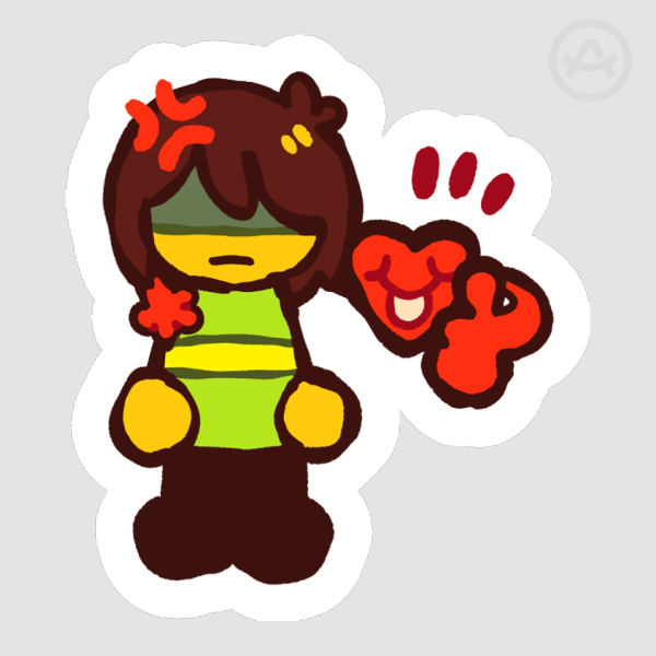 Deltarune BFFS Sticker