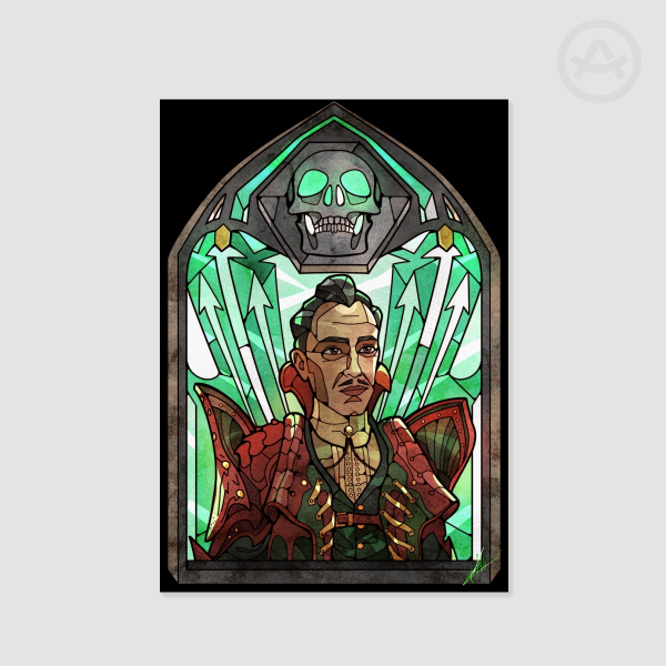 Emmrich Volkarin Stained Glass Print