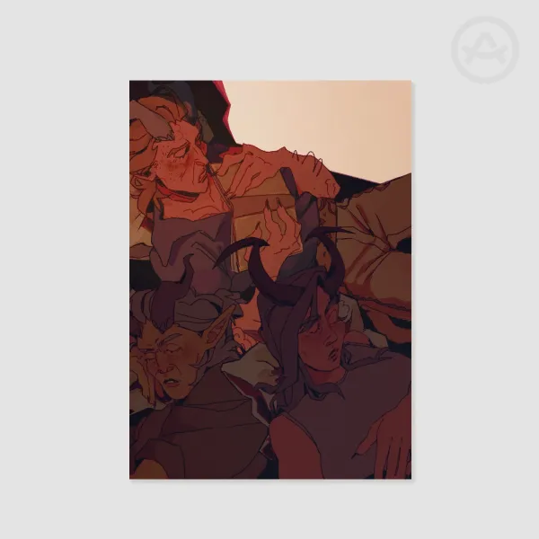 Bedtime Stories - A4 Poster