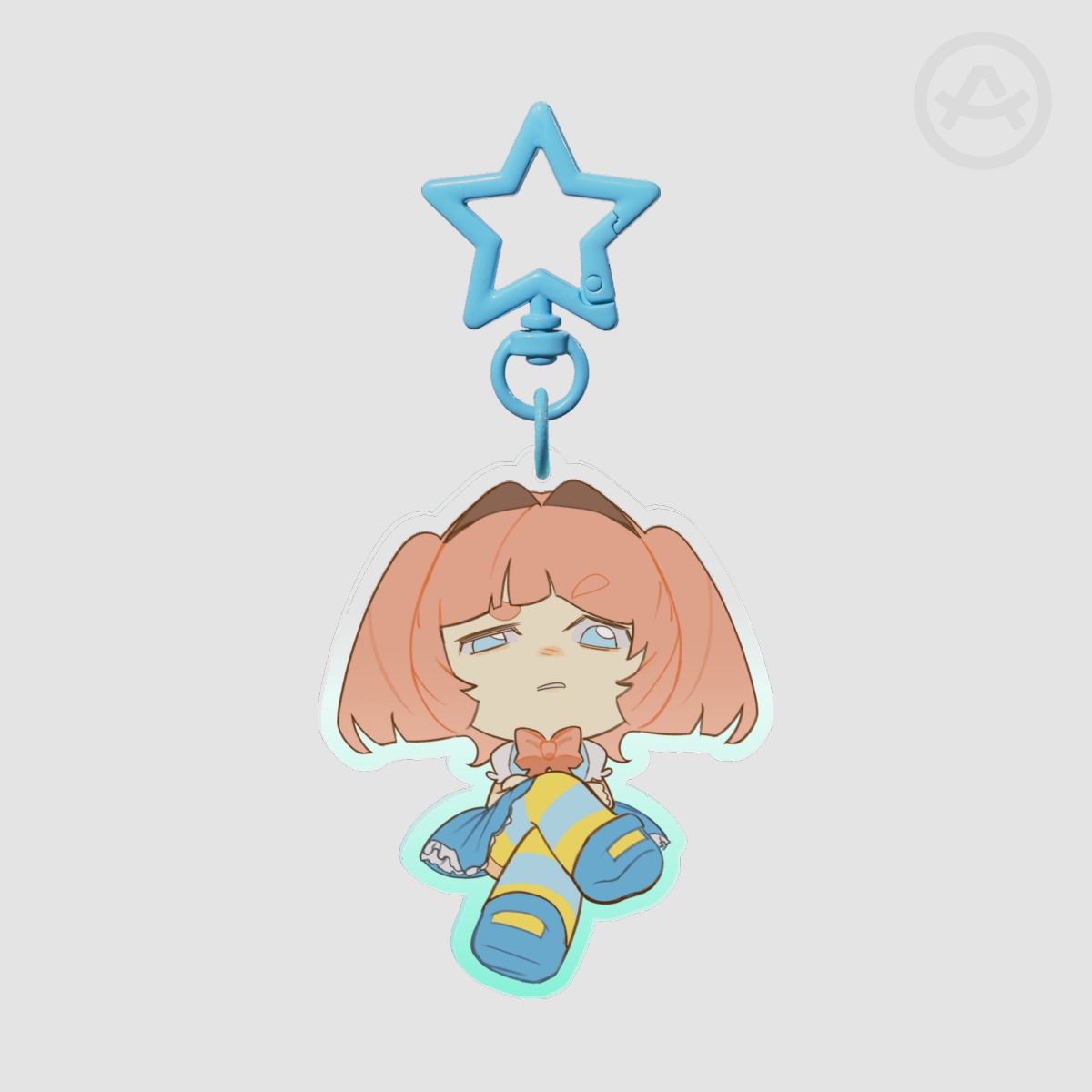 STAT Clear Acrylic Keychain