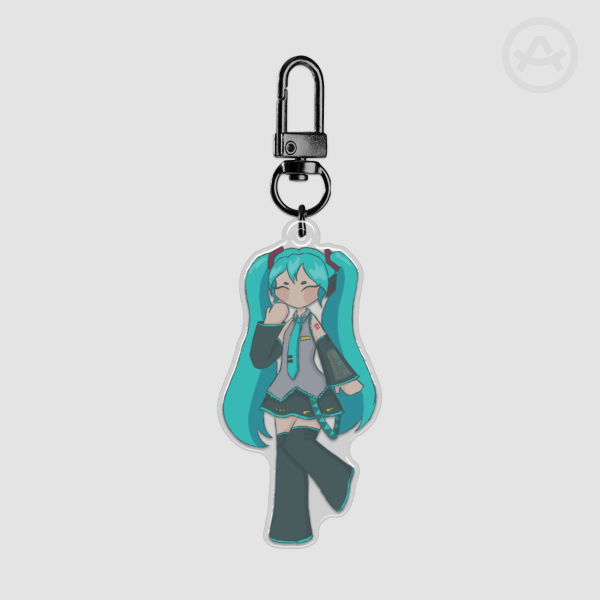 Hatsune Miku 6cm Epoxy Acrylic Keychain