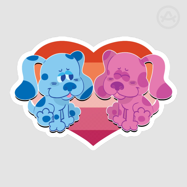Puppy Love Pride! Sticker