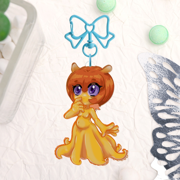 Dumbo Octopus Monster Girl Full Bleed Acrylic Keychain