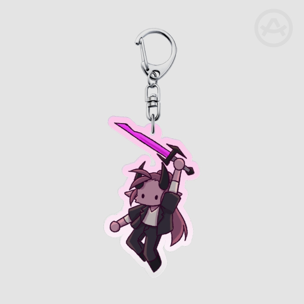 X Dangle Keychain