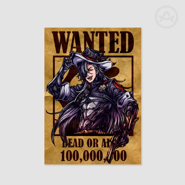 Boothill Wanted Print
