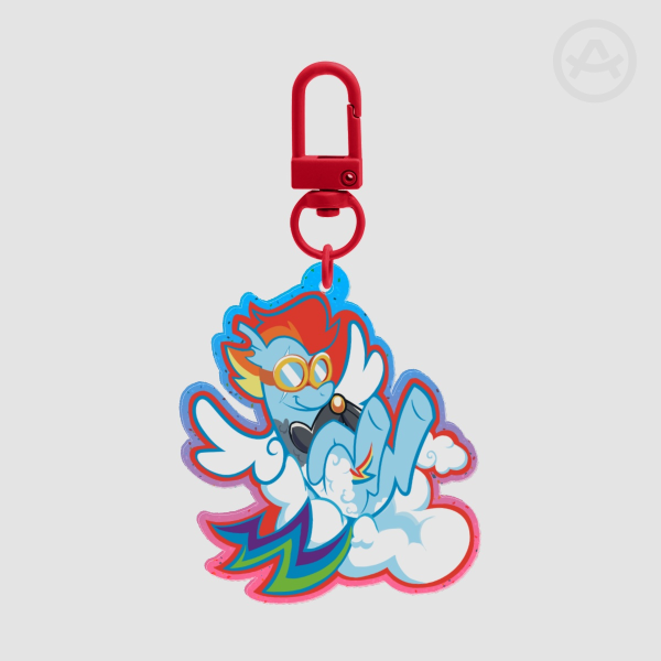 Rainbow dash Keychains
