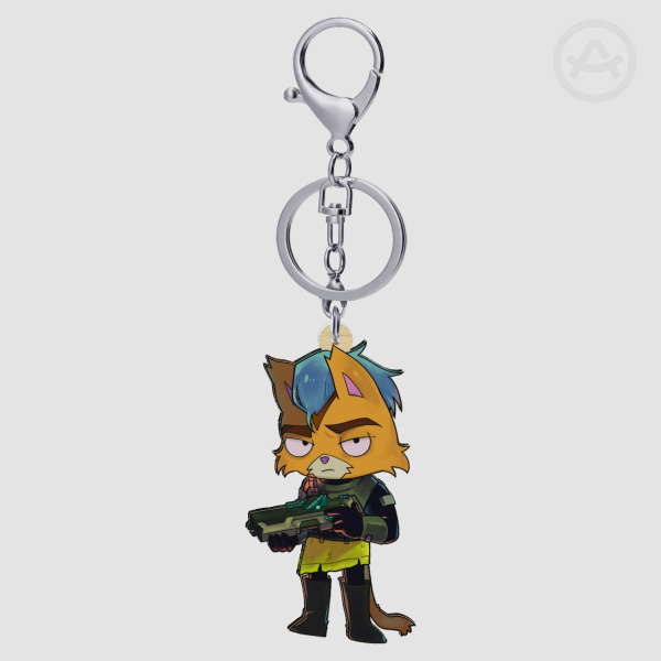 Little Cato Wood Keychains