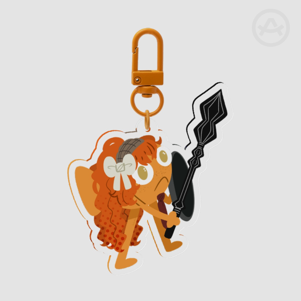 Le Poisson Ishmael Clear Acrylic Keychain