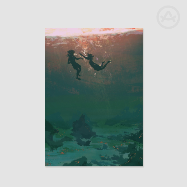 Underwater - A4 Poster