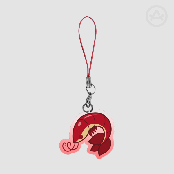 Shrimp || Phone Charm