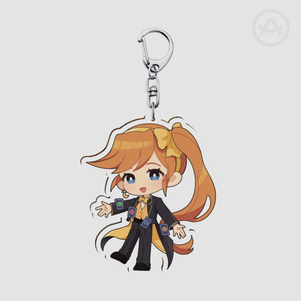 Athena/Ace Attorney Keychain