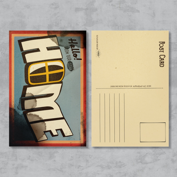 “Hello from Home!” Postcard | Welcome Home