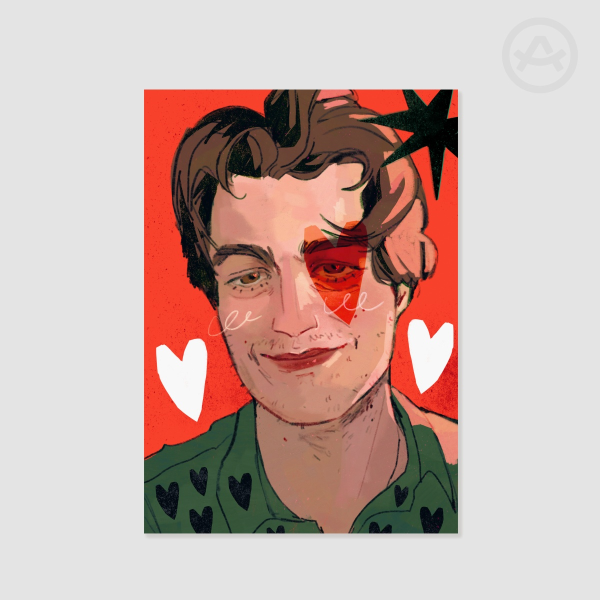 Joe Hearts - A5 Poster