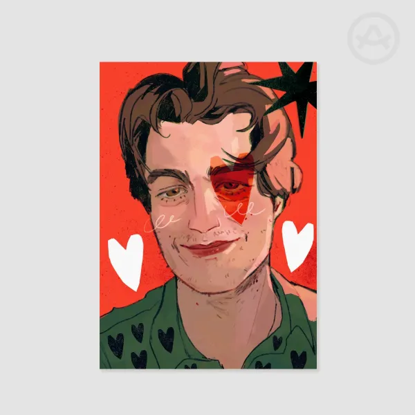 Joe Hearts - A5 Poster