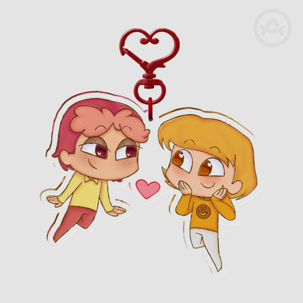 Hearts (13 cards) Keychain