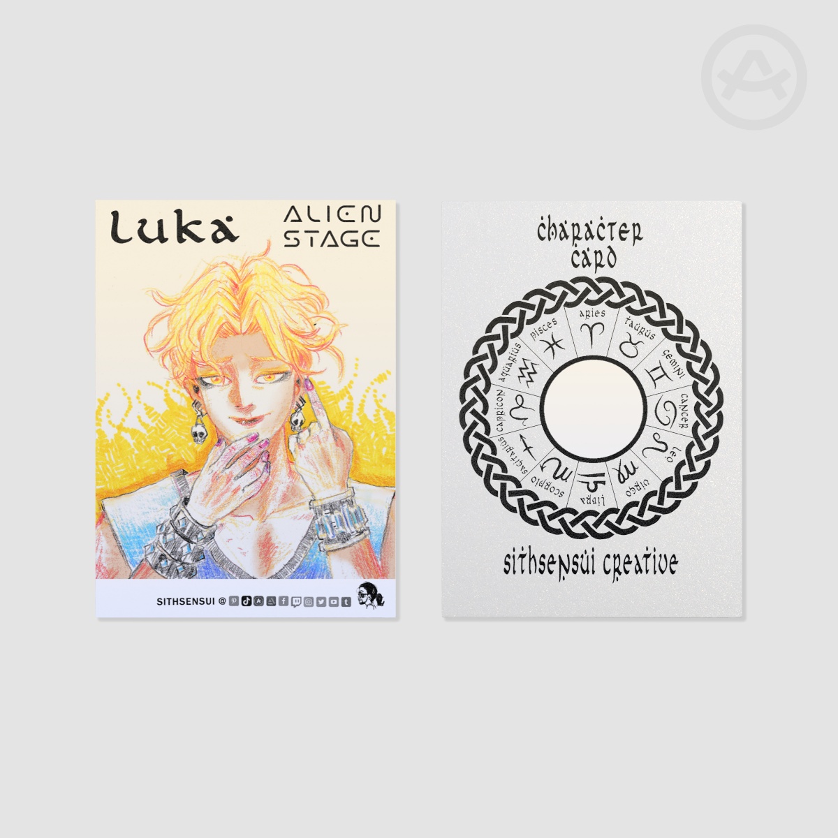 ALIEN STAGE LUKA_ Pearl Paper Photocards