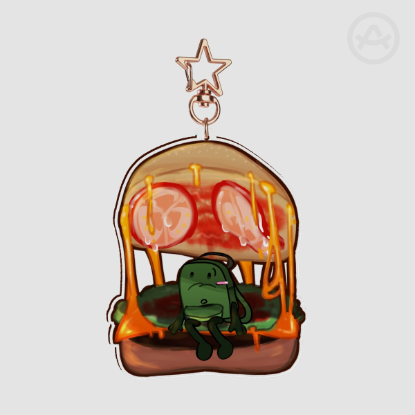 Liam Burger Keychain (HFJONE)