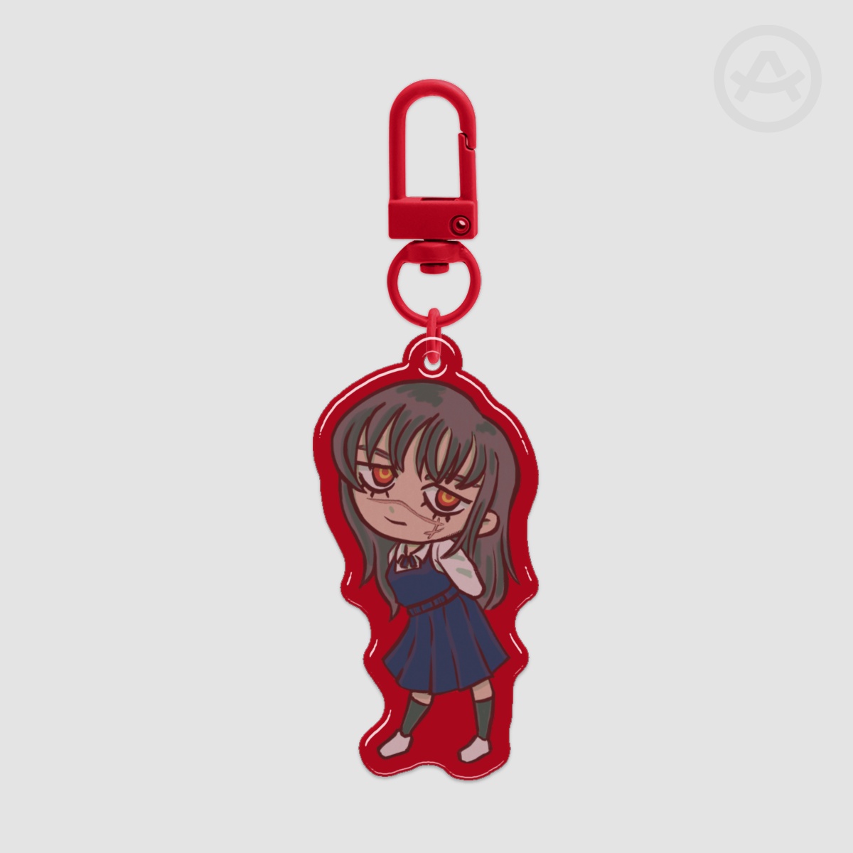 Yoru Epoxy Clear Acrylic Keychains