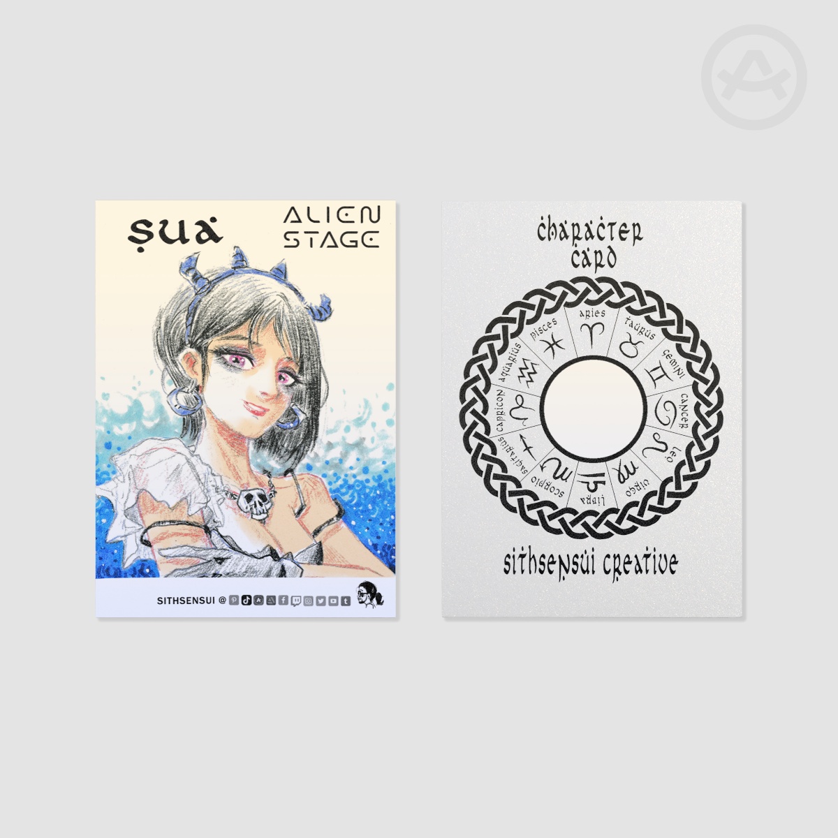 ALIEN STAGE_SUA_ Pearl Paper Photocards