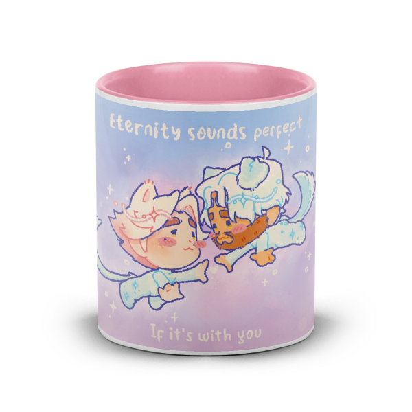 'Eternity sounds perfect' JayVik Mug Pink