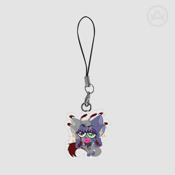 Vtuber - Spectral Slay 4cm Glitter Phone Charm