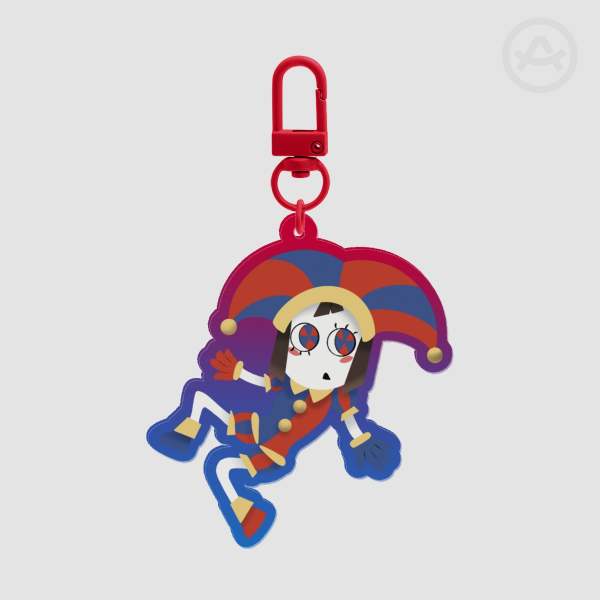 Pomni Acrylic Keychain