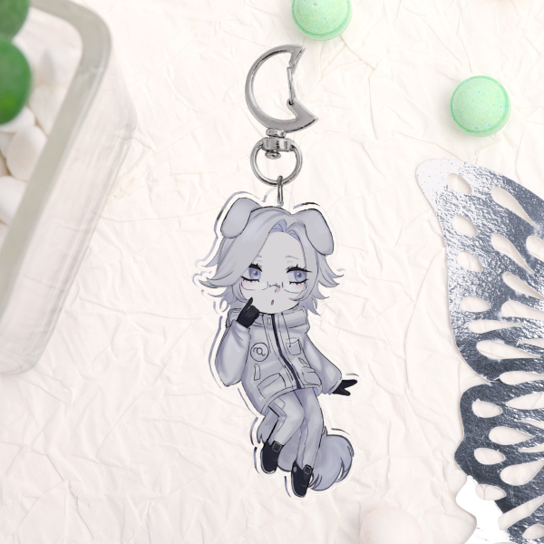 Puppy Eito keychain - Hundred Line