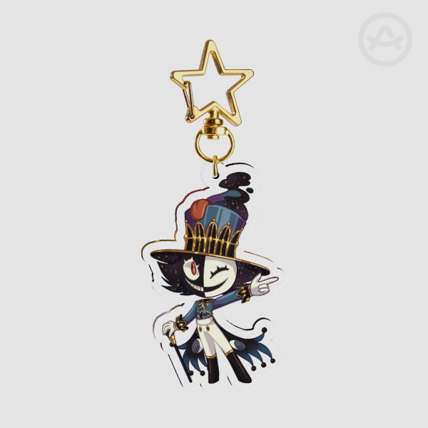 Monsieur Chapeau Keychain