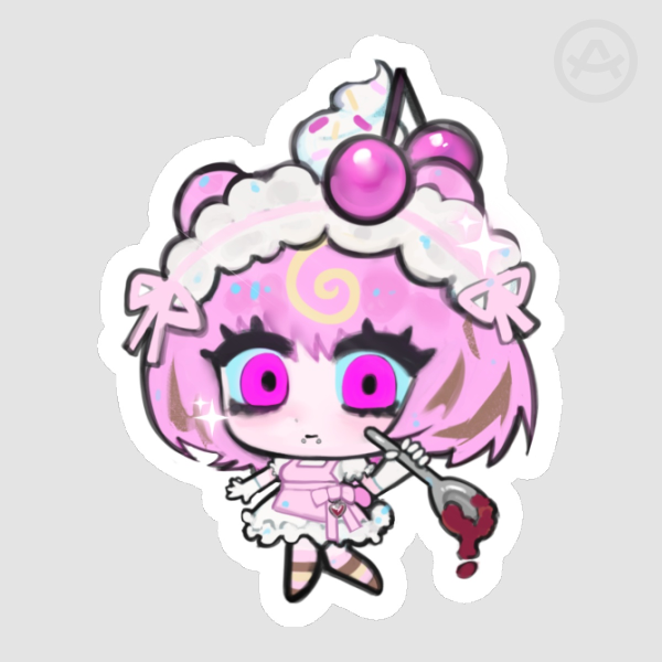 Momo Sticker