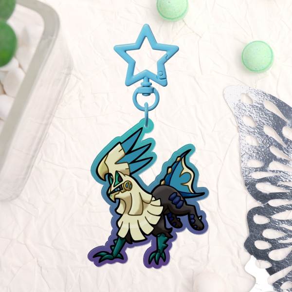 Shiny Silvally (Dragon) Acrylic Keychain