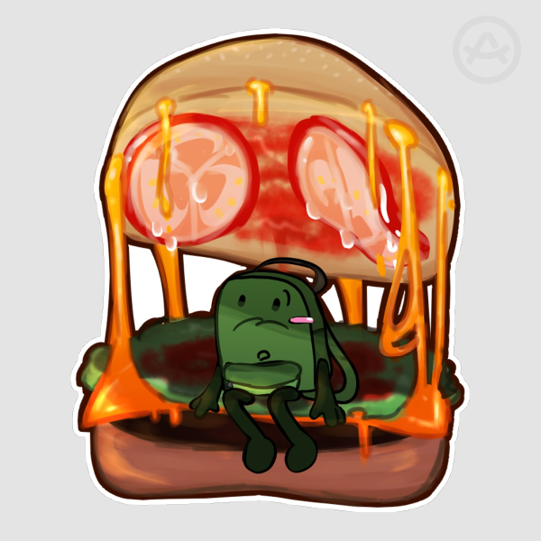 Liam Burger Sticker (HFJONE)