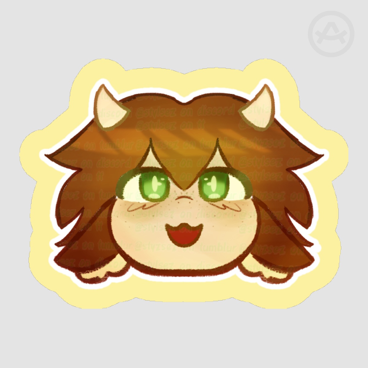Maybelle spring season chibi sticker