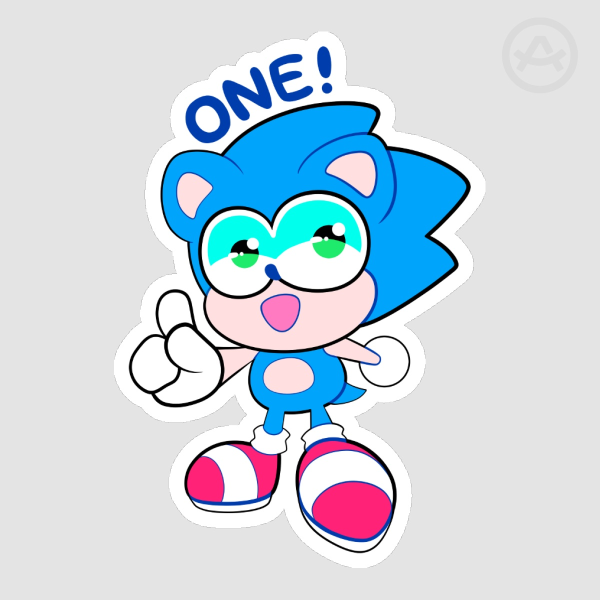 One! Sticker