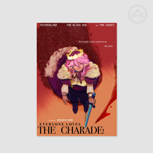 MCYT Movie Poster Technoblade Print