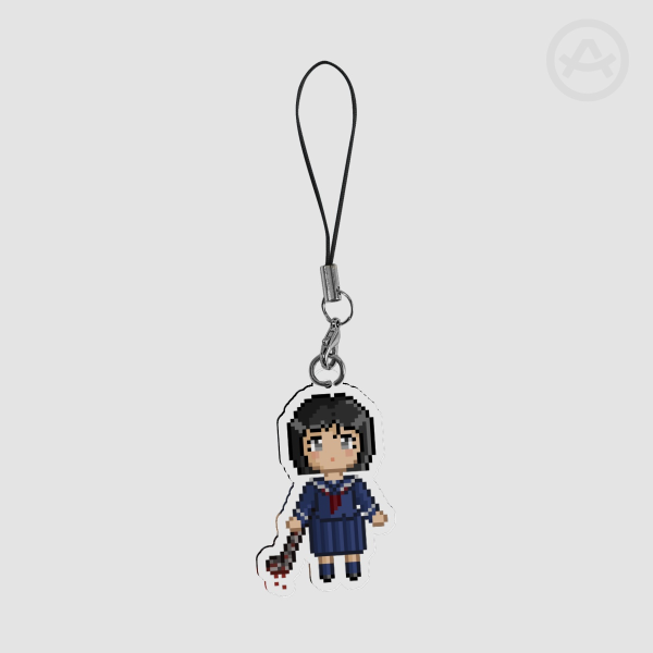Hinako Shimiku Pixel Keychain