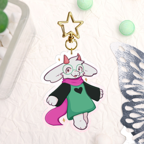 Ralsei Deltarune Keychain