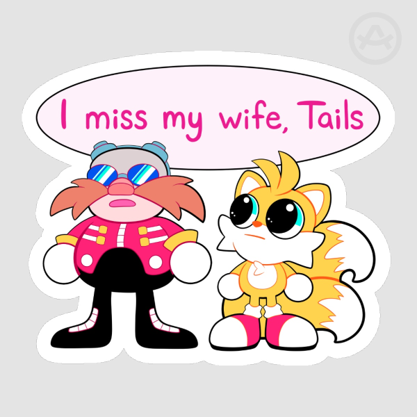 Miss My Wife Sticker