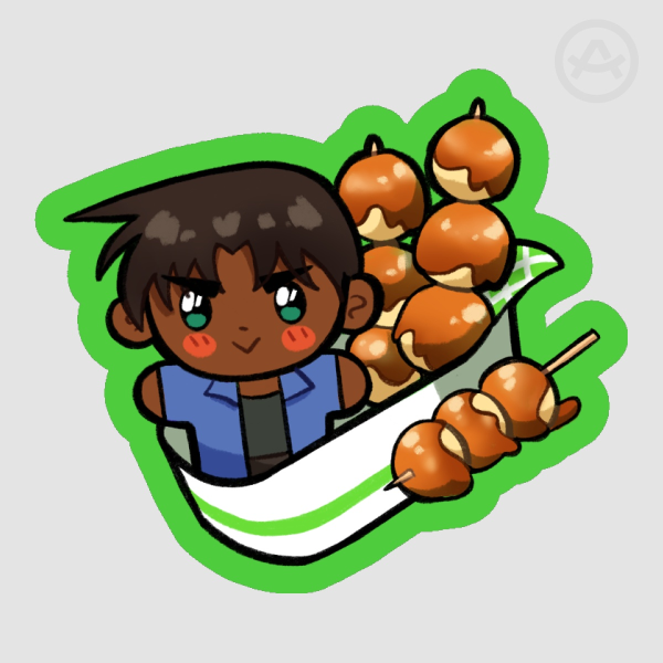 Bento Heiji Die Cut Stickers