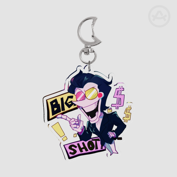 Spamtom keychain [ Deltarune ]