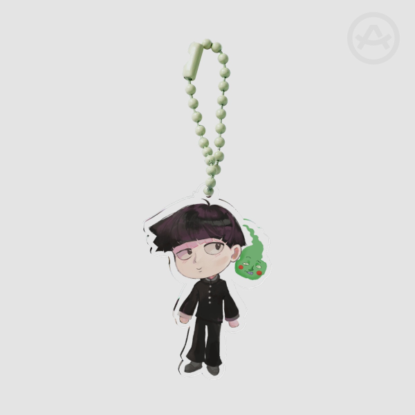 Mob Psycho Clear Acrylic Keychains