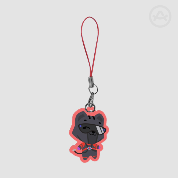 Jett Dawson Clear Acrylic Phone Charm