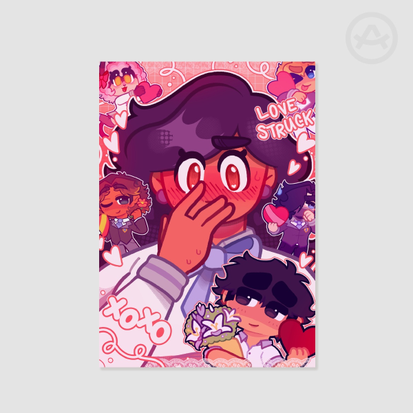 LOVE STRUCK 2026 Aphmau Valentines Poster