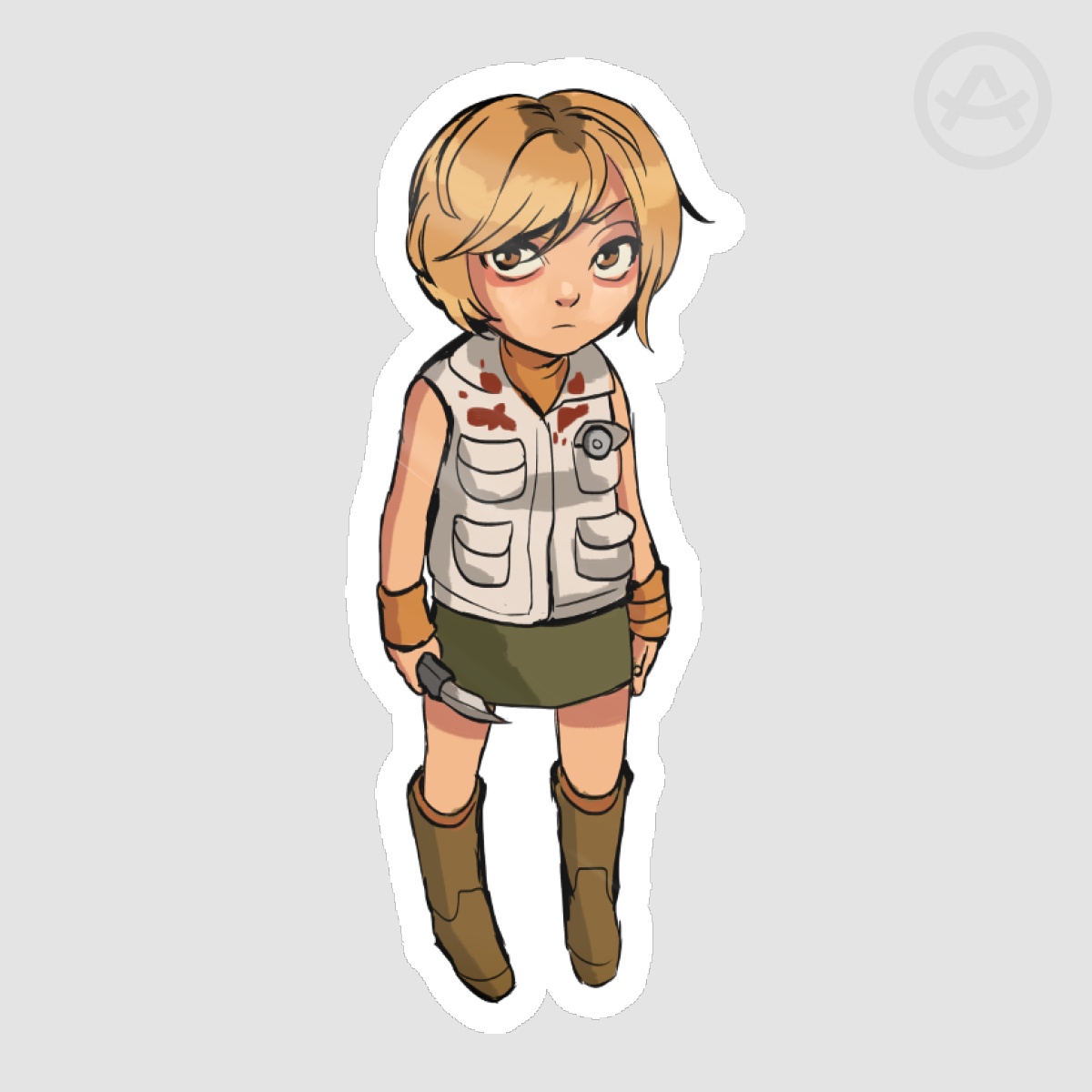 Heather Sticker