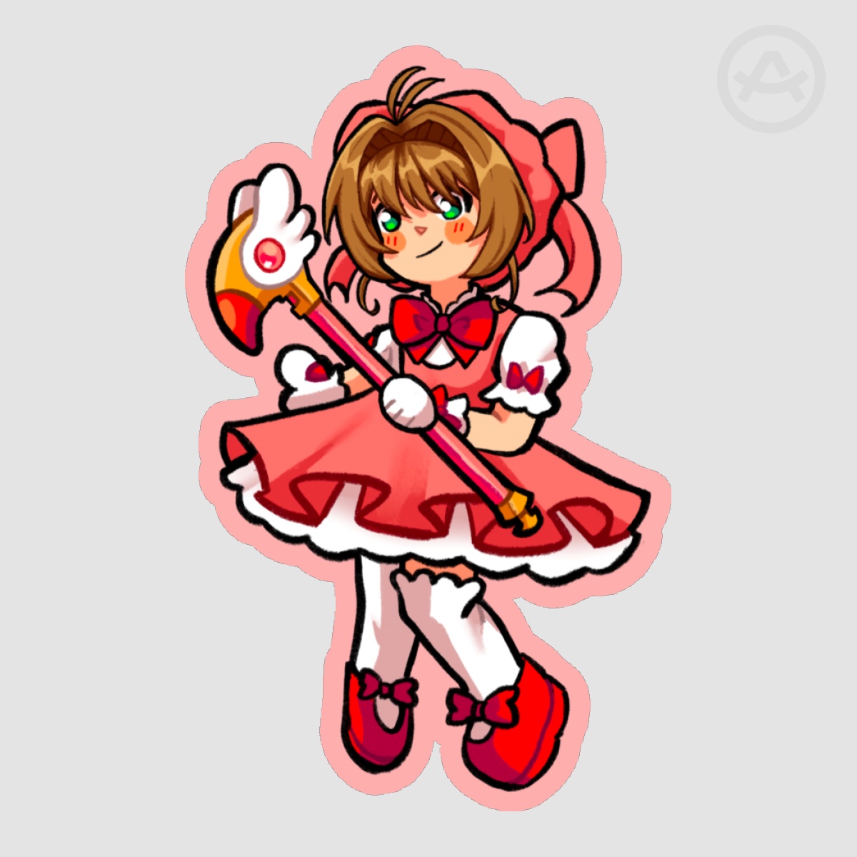 CCS Clow Card Die Cut Sticker