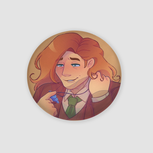 Stardew Valley - Elliott - Basic/Winter (Lenticular Pin)