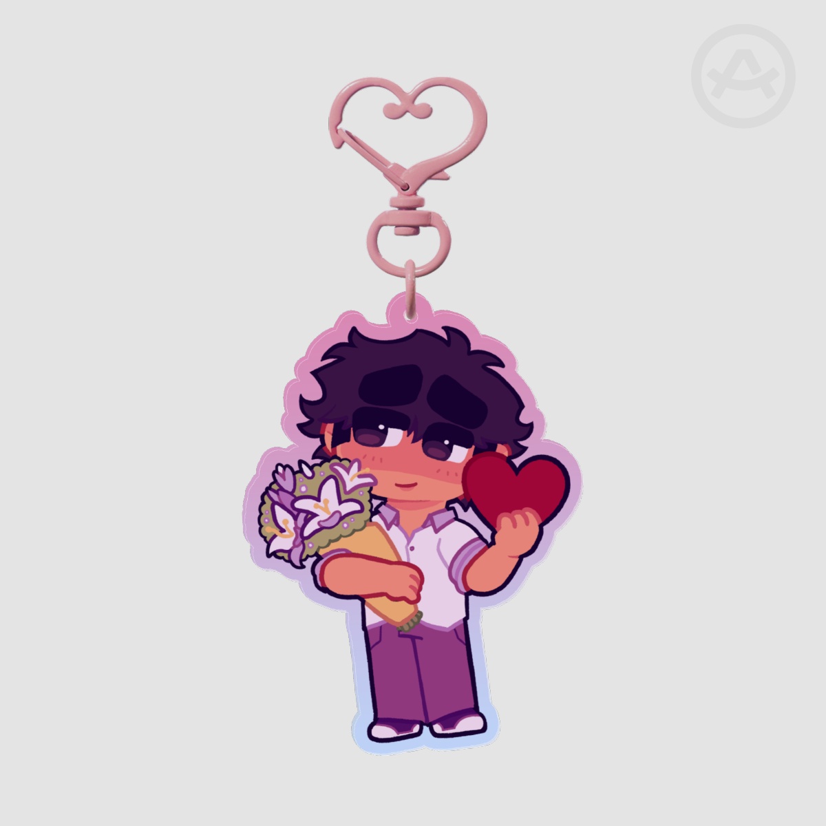 LOVE STRUCK 2026 Aaron Valentine Keychain
